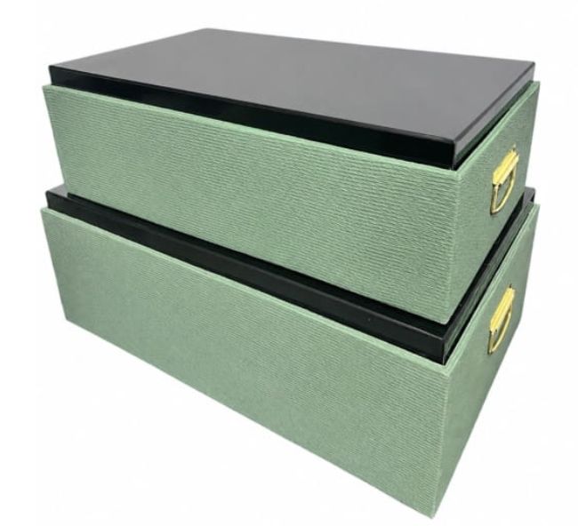 Annie-L trunks in sage green